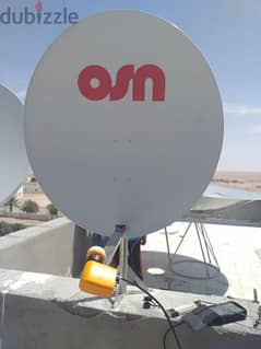 Dish Fixing All satellite Airtel/nilesat Arabset.