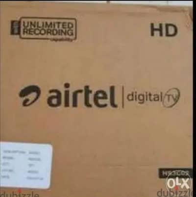 New Airtel Digital HD Receiver with 6months malyalam tamil