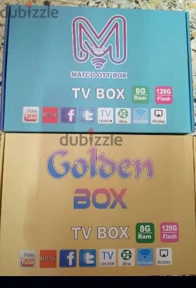 Tv Box with One year subscription