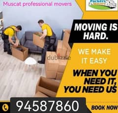Muscat professional movers House shifting and transport services and