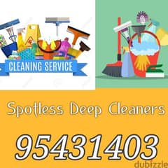 One time deep cleaning services