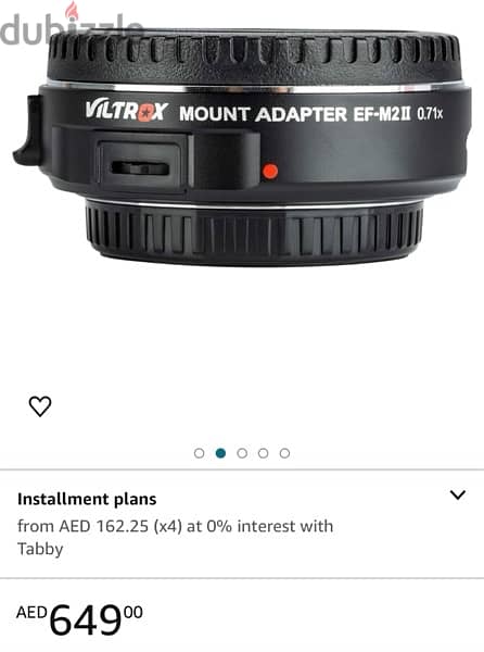 VILTROX EF-M2II Focal Reducer Booster  0.71x for Canon EF Mount 1