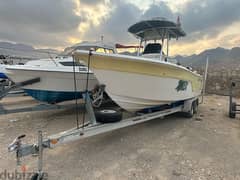 USA made Seafox 236CC center console fishing boat