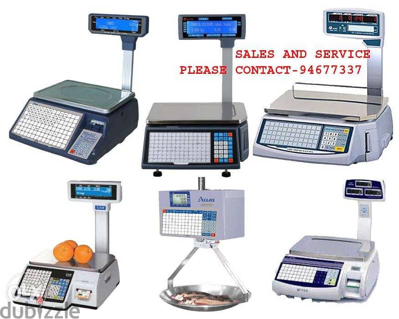Aclas label printing scale 1