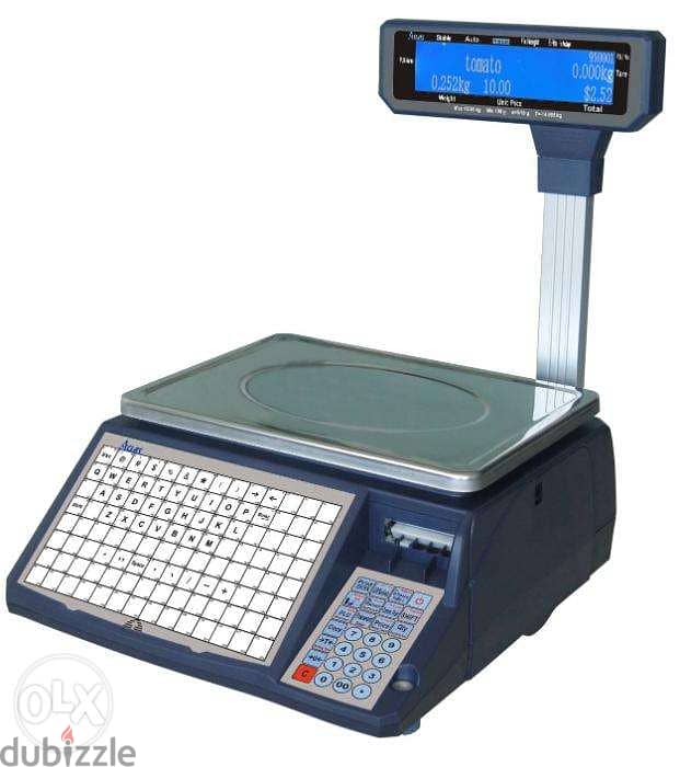 Aclas label printing scale 3