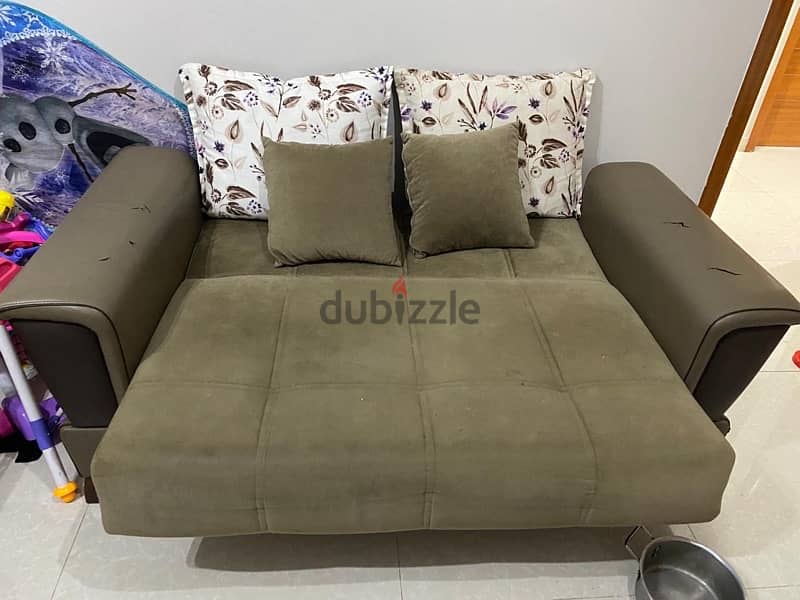 sofa cum bed from Danube with storage 1
