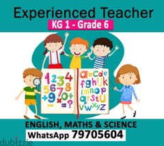ENGLISH, MATH & SCIENCE for KG- Grade 7