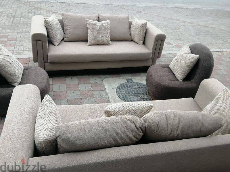 special offer new 8th seater sofa without delivery 300 rial 2