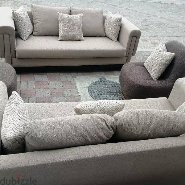 special offer new 8th seater sofa without delivery 300 rial 8