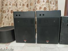 JBL 3way speaker with Bose acoustimas bass and dj gear 0