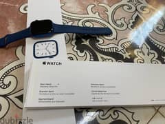 Apple Watch series 7 45mm blue color and Excellent condition