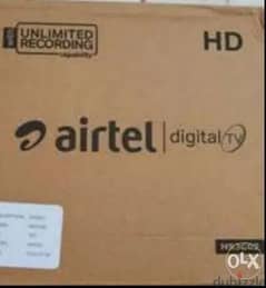 new DTH Airtel HD box with one month subscription Malayalam Tamil Hin