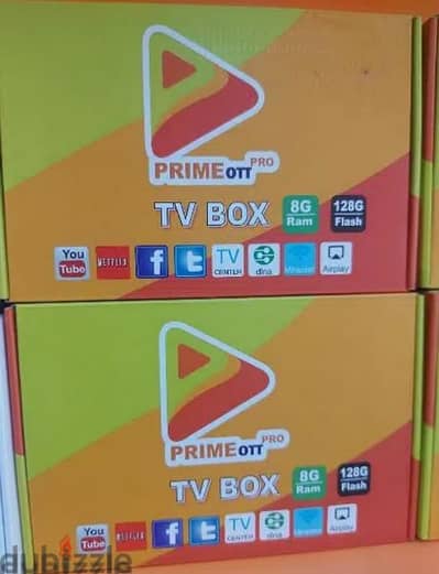 Yellow model android Box all the country channels work