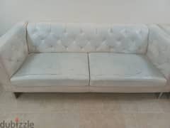 sofa set from home centre. used