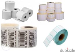 Thermal Receipt Rolls & Barcode labels.