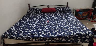 Used King sized Bed with mattress.