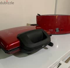 kitchen set - grill and toaster