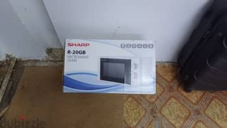 Sharp Microwave 20 liter capacity only 18 rial brand new