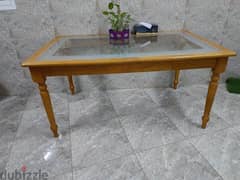 GLASS TOP DINING TABLE URGENT SALE!!