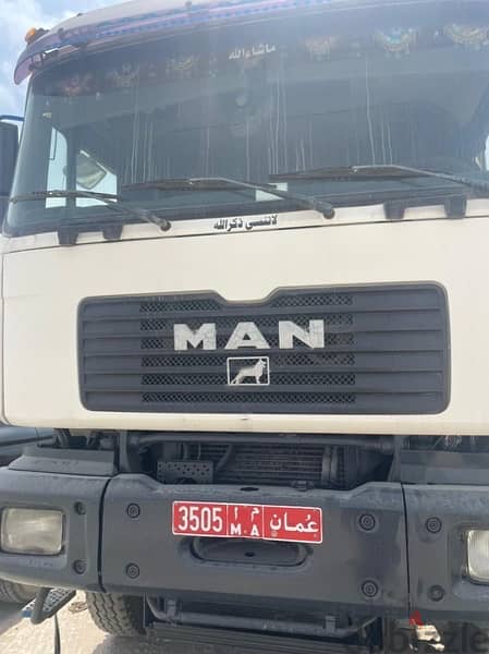 Man 6 wheel truck unit 2003 2