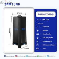 Samsung T70 Tower with one year warranty