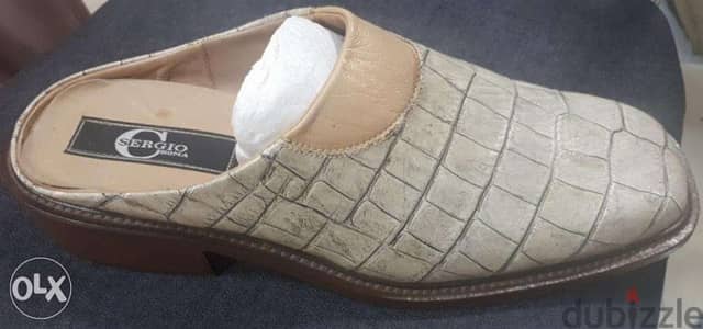 ITALY Sergio Cerrutti (White Alligator SKIN)