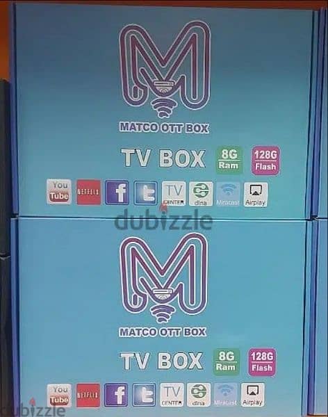 Blue model Android box with 1year subscription All countries channels 0