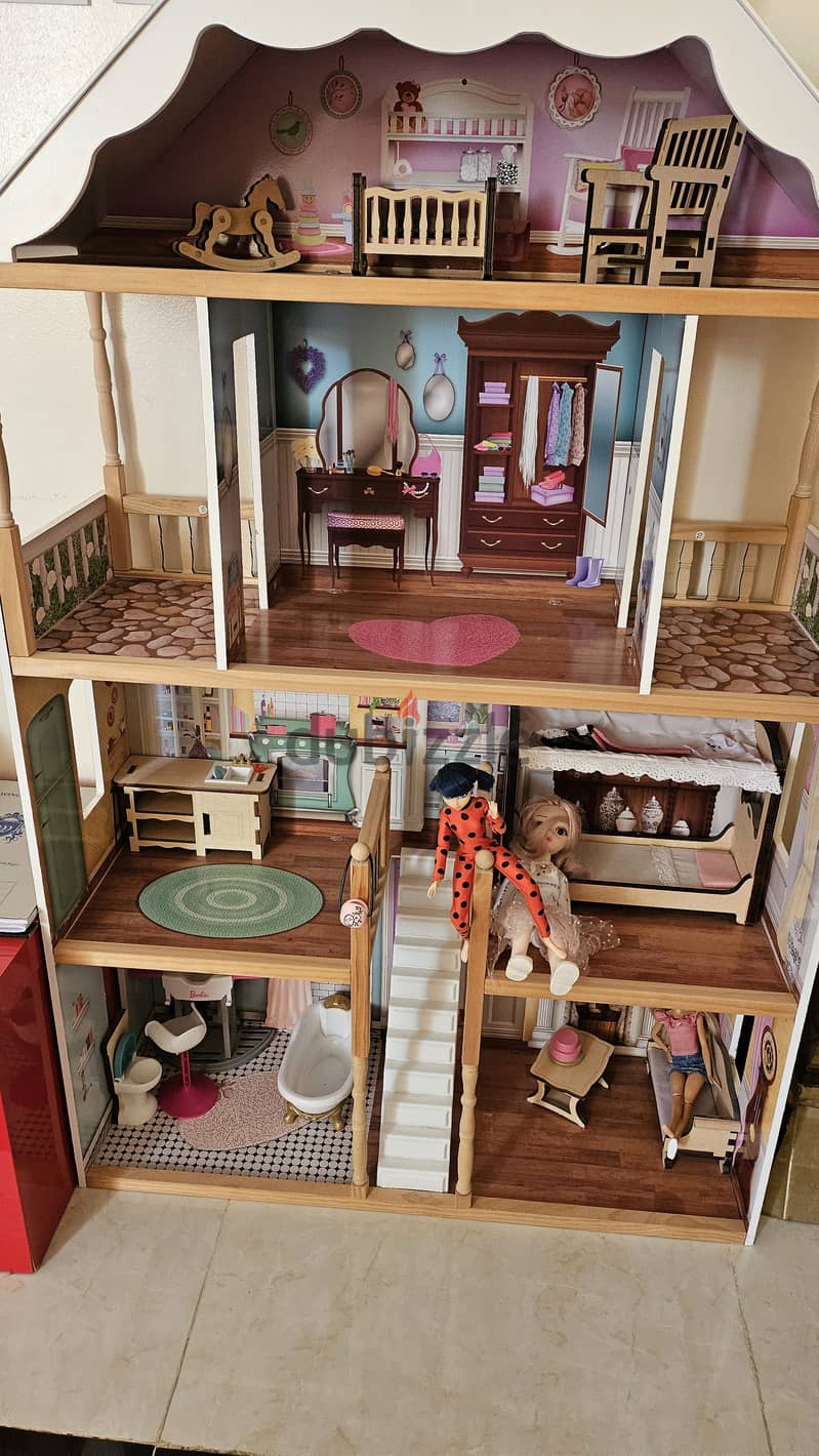 Kid craft dollhouse 1