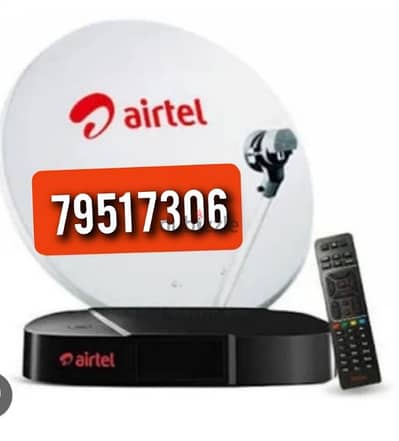 Nilsat arabsat dish Airtel pakast tata saky All satellite