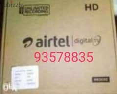 new airtel hd set top box available 6months subscription 0