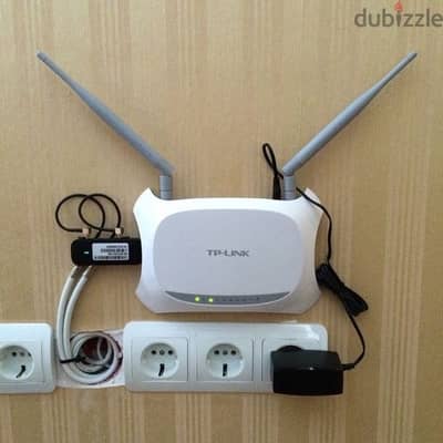 Wi-Fi network shering saltion home office flat to Flat