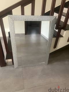 Silver Hanging Mirror ( 74 cm x 104 cm)