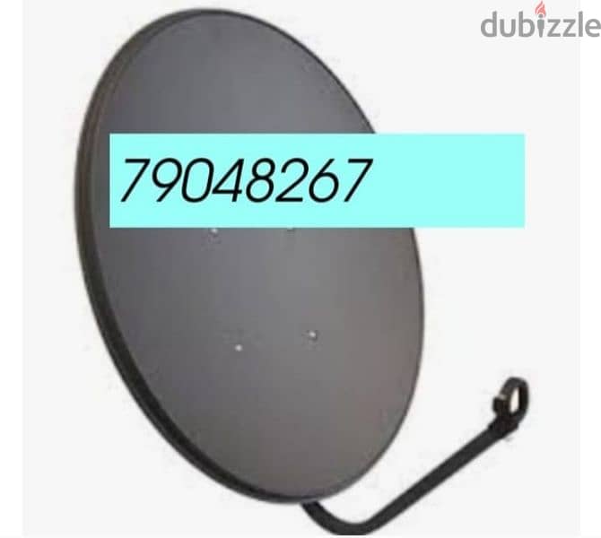 satellite dish fixing Air tel Arabic All Dish antenna service 0