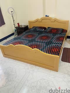 King Size Bed and Matress for Sale