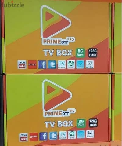 Android box new with subscription 1year free all countries channels wo