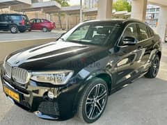 2017 BMW X4 Xdrive 28i M kit GCC FDSH