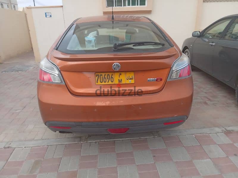 CAR FOR SALES ,MG6 4 CYLINDER AND LESS FUEL CONSYMPTION STILL NEW CAR 4