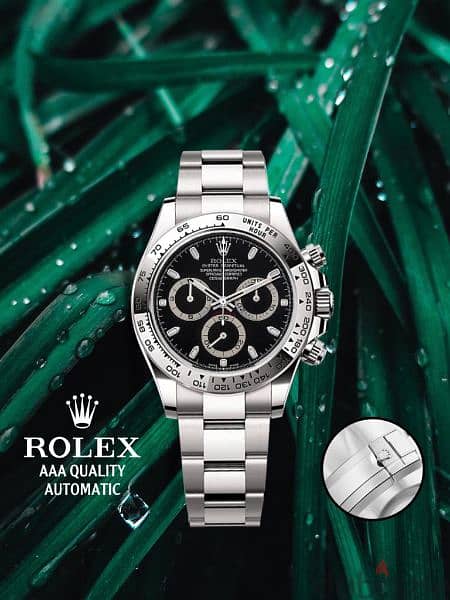 LATEST BRANDED ROLEX AUTOMATIC FIRST COPY CHORNO GRAPH MEN'S WATCH 4