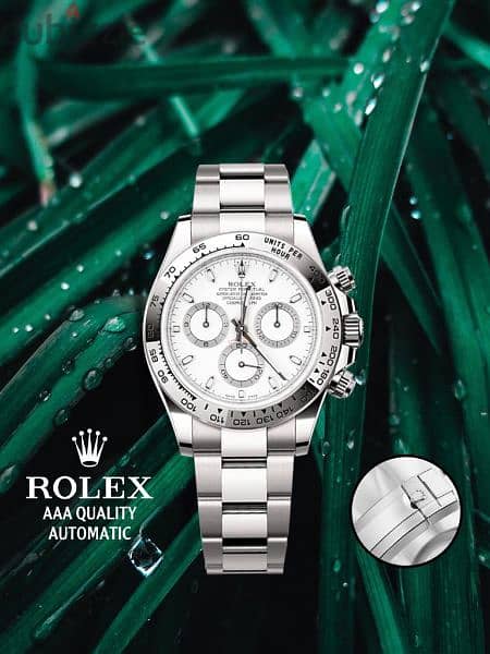 LATEST BRANDED ROLEX AUTOMATIC FIRST COPY CHORNO GRAPH MEN'S WATCH 9