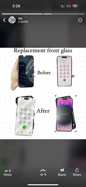 Apple Watch  phones ipad display  top glass repairing 3