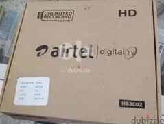 Digital new Airtel Hd set top box with 6months malyalam tamil