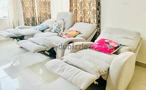 Sofa Set 3pc + 1pc Reclinable (PAN FURNITURE) 0