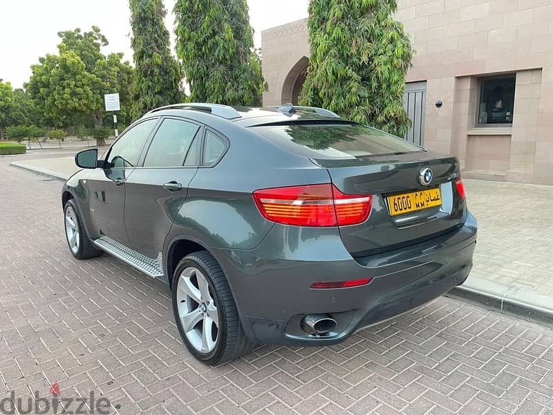 BMW X6 2012 خليجي وكالة عمان 2