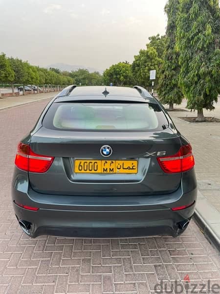 BMW X6 2012 خليجي وكالة عمان 3