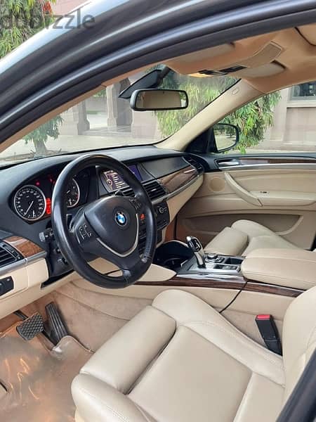 BMW X6 2012 خليجي وكالة عمان 5