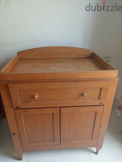 wood cabinet unit