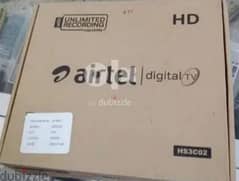 New Airtel Digital HD Receiver with 6months malyalam tami