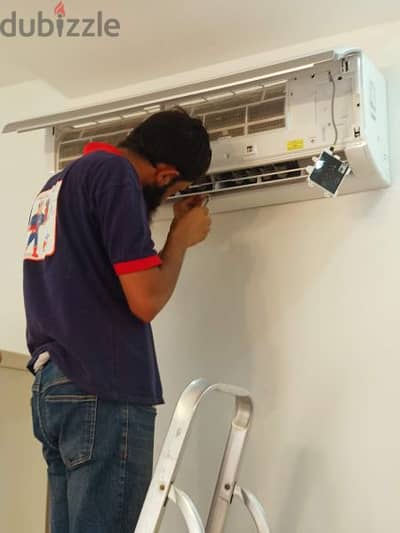 Ac maintenance fixing split window cassette