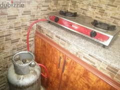 Gas Cylinder with stove 0