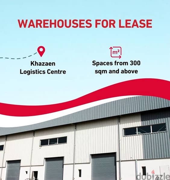 Warehouses for Rent in Khazaen 2
